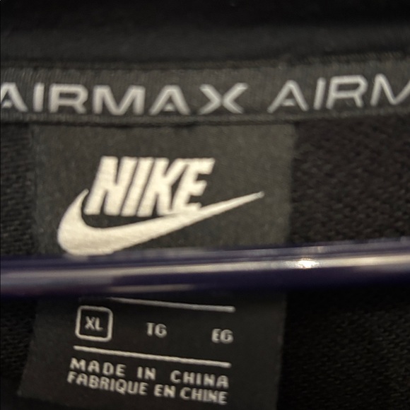 Nike Air Max Black Men's Hoodie size XL - Picture 2 of 4